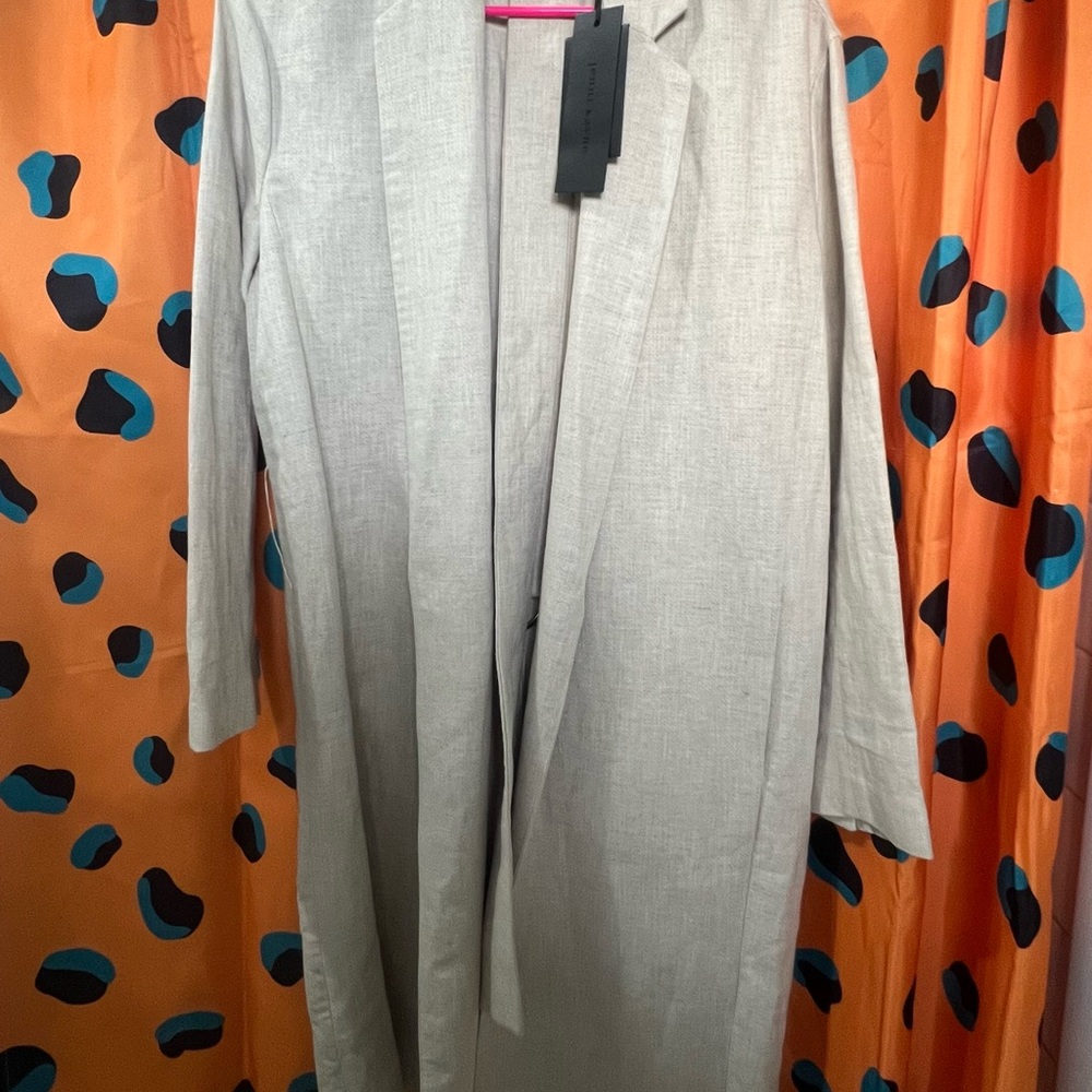 Jenni Kayne Light Gray Trench Coat